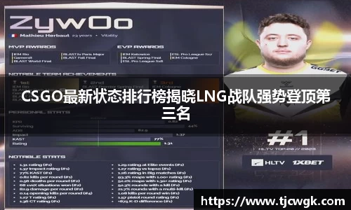 CSGO最新状态排行榜揭晓LNG战队强势登顶第三名