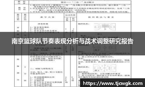 南京篮球队节奏表现分析与战术调整研究报告
